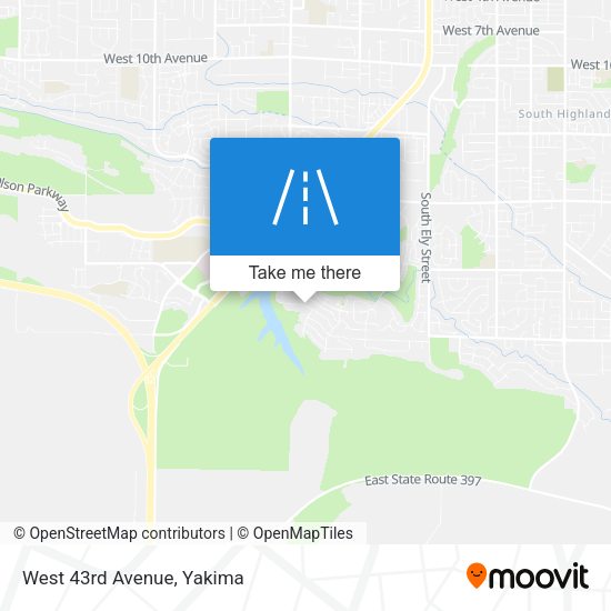 Mapa de West 43rd Avenue