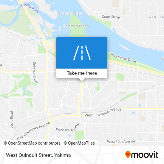 Mapa de West Quinault Street