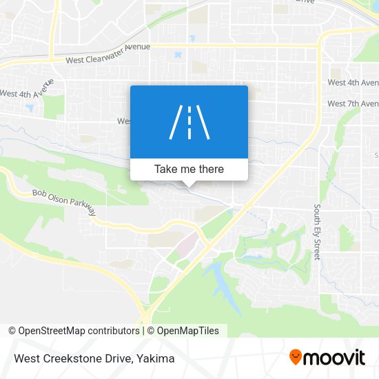 Mapa de West Creekstone Drive