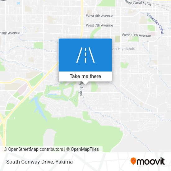 Mapa de South Conway Drive