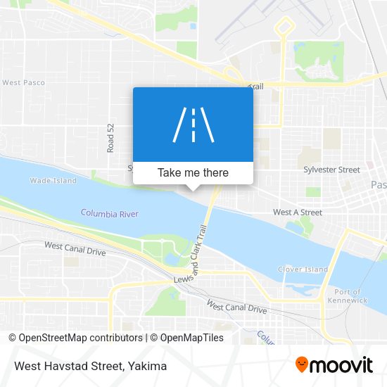 West Havstad Street map