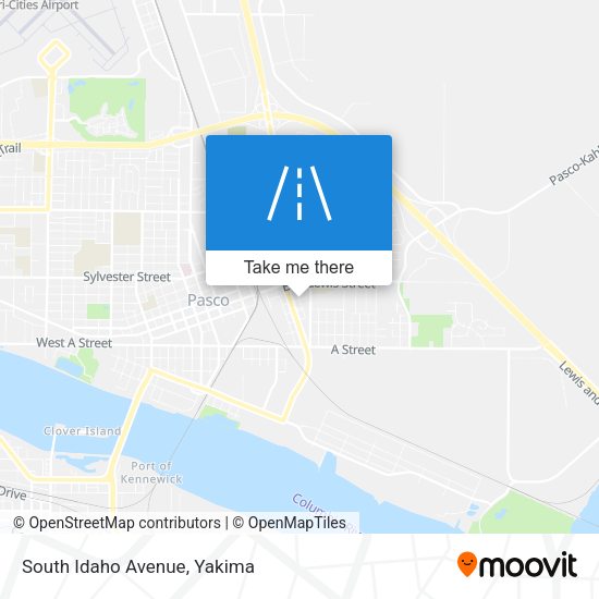 Mapa de South Idaho Avenue