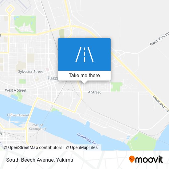 Mapa de South Beech Avenue