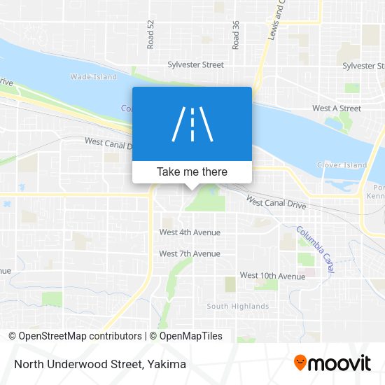 Mapa de North Underwood Street