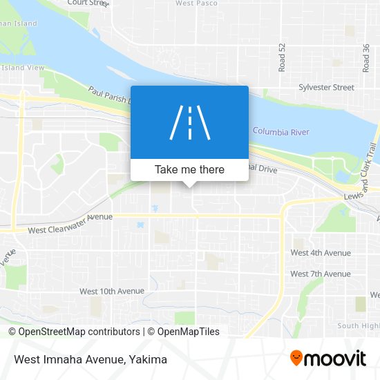 Mapa de West Imnaha Avenue