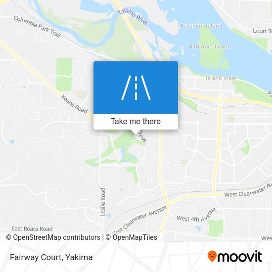 Mapa de Fairway Court