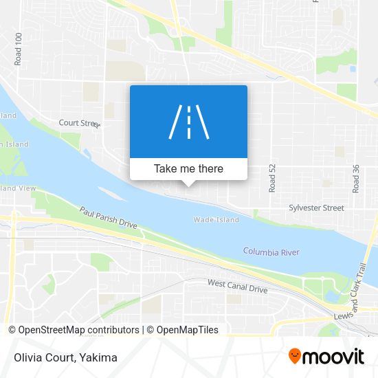 Mapa de Olivia Court