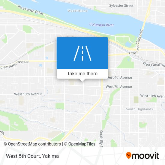 Mapa de West 5th Court