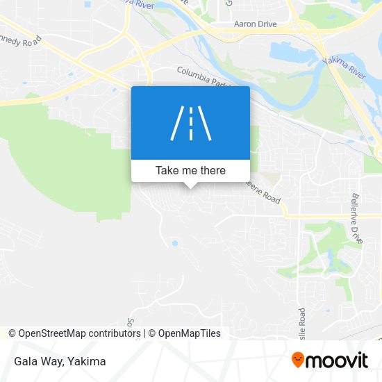 Mapa de Gala Way