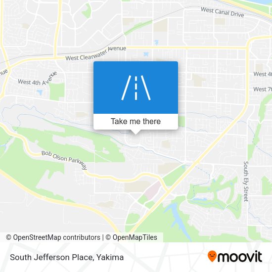 Mapa de South Jefferson Place
