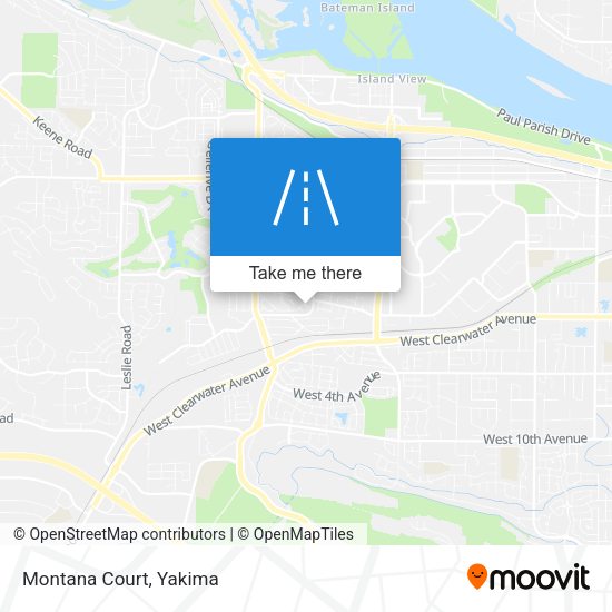 Montana Court map