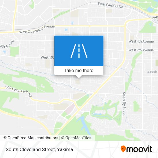 South Cleveland Street map