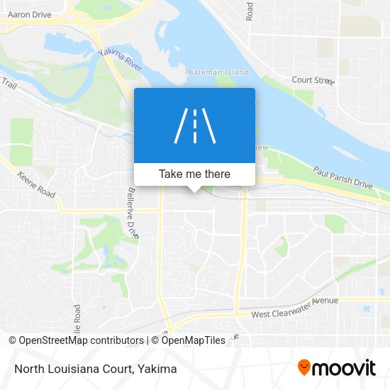 North Louisiana Court map