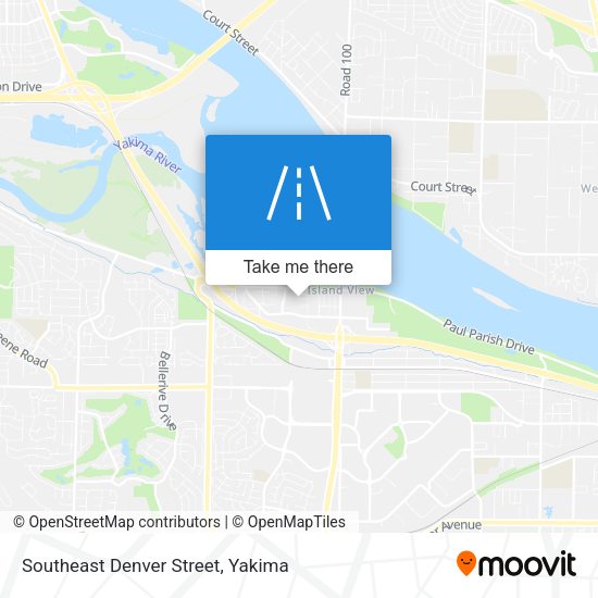 Southeast Denver Street map