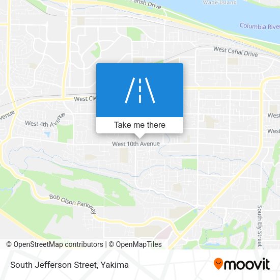 Mapa de South Jefferson Street