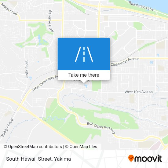 South Hawaii Street map
