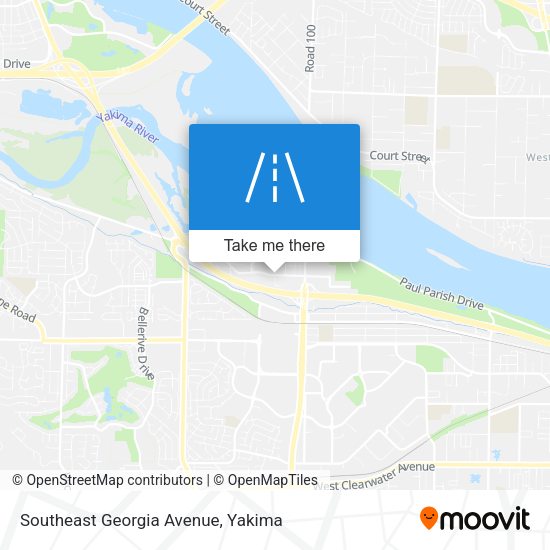 Southeast Georgia Avenue map