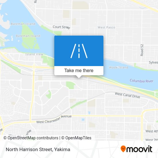 Mapa de North Harrison Street