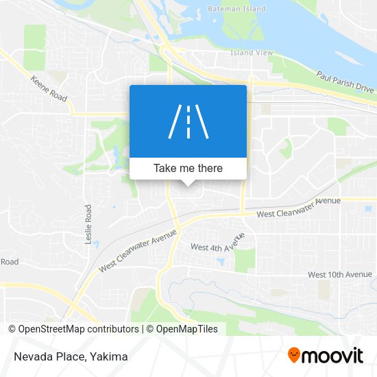 Nevada Place map