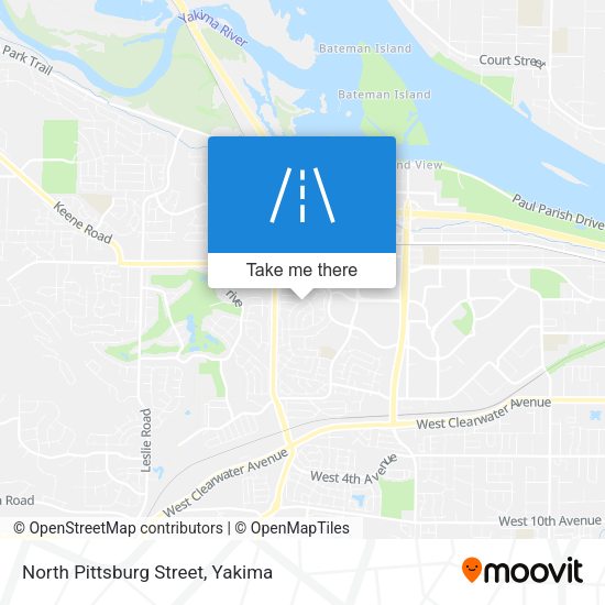 Mapa de North Pittsburg Street