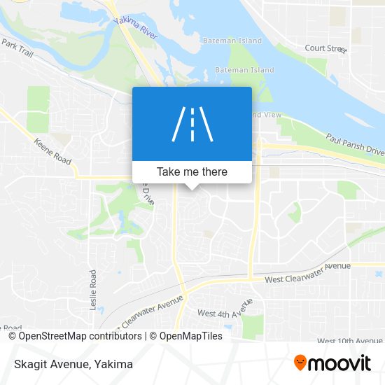 Skagit Avenue map