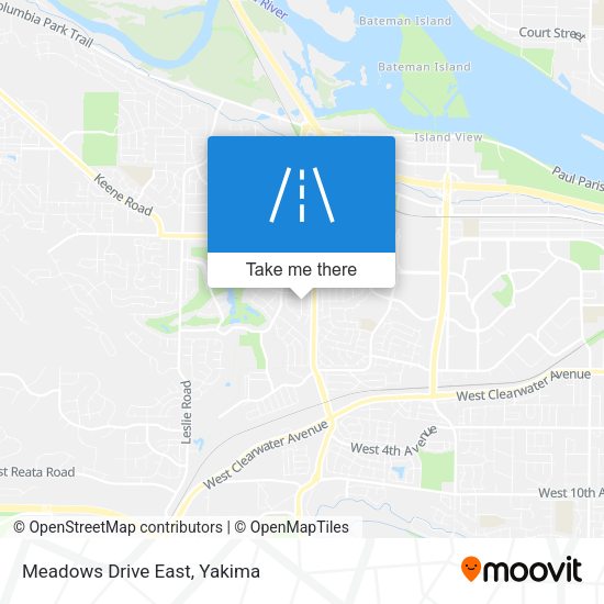 Mapa de Meadows Drive East
