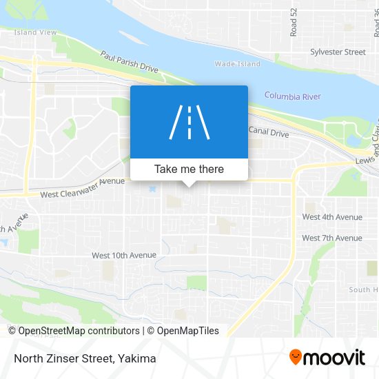 Mapa de North Zinser Street