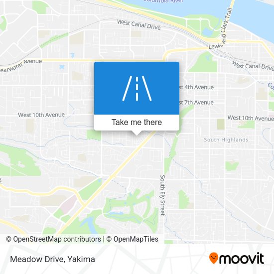 Mapa de Meadow Drive