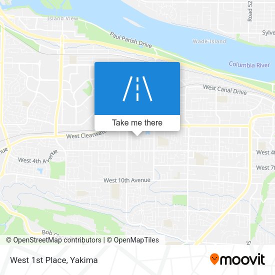 Mapa de West 1st Place