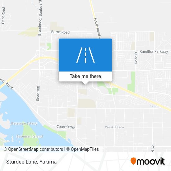 Mapa de Sturdee Lane