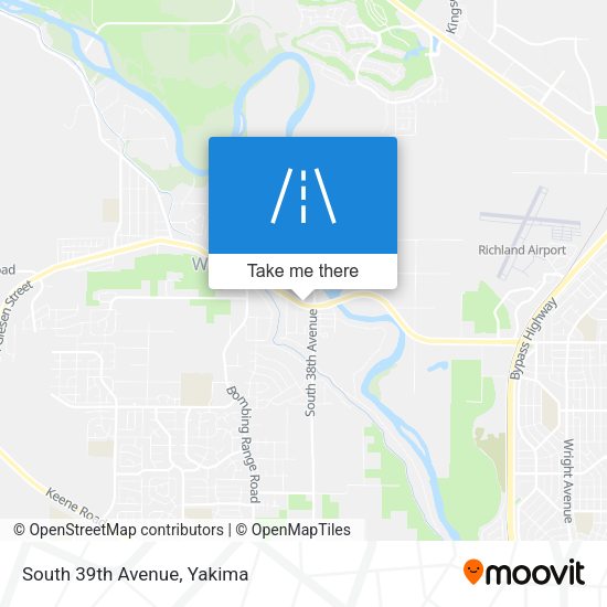 Mapa de South 39th Avenue