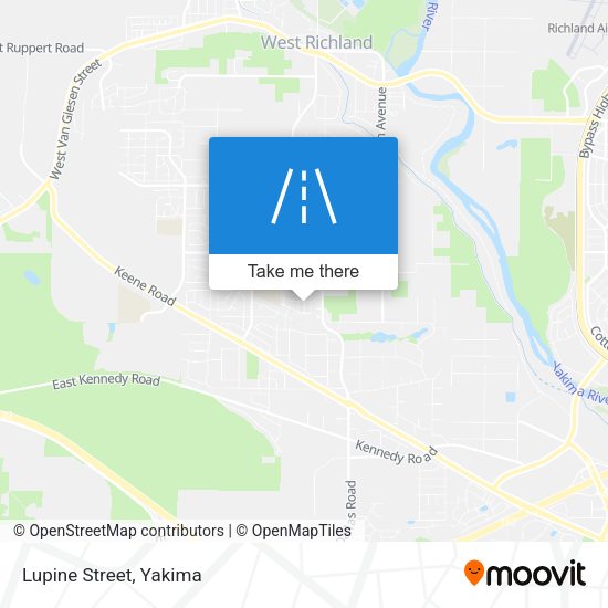 Mapa de Lupine Street