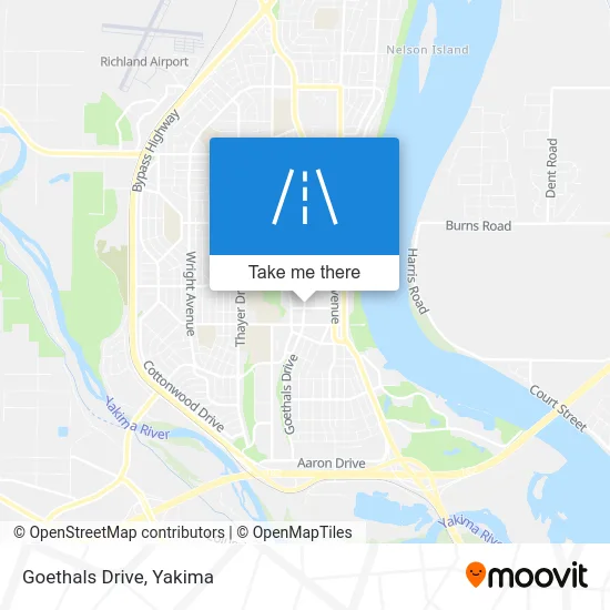 Goethals Drive map