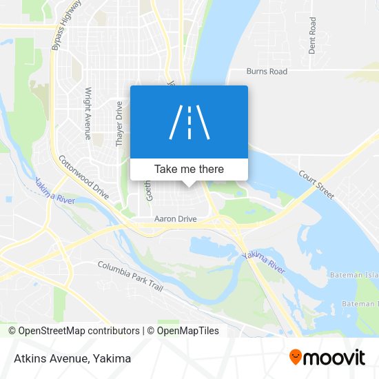 Mapa de Atkins Avenue