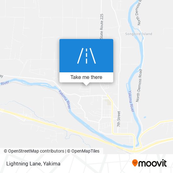 Lightning Lane map