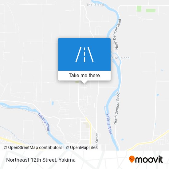 Mapa de Northeast 12th Street