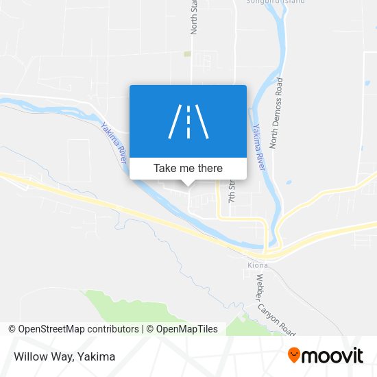 Willow Way map