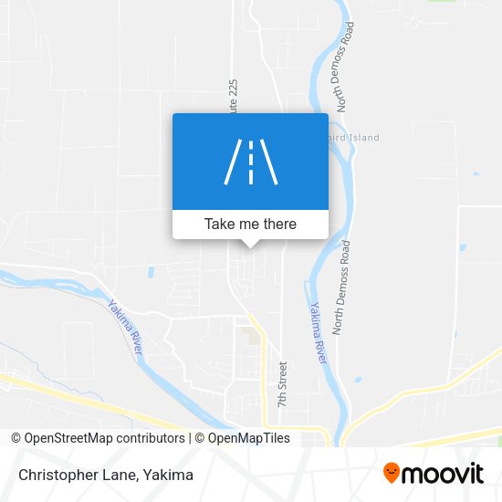 Mapa de Christopher Lane