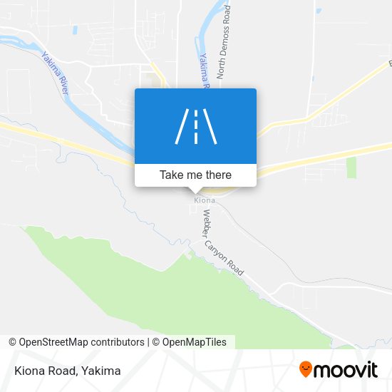 Mapa de Kiona Road