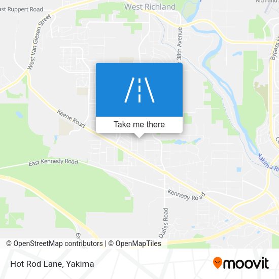 Mapa de Hot Rod Lane