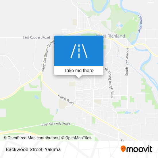 Mapa de Backwood Street
