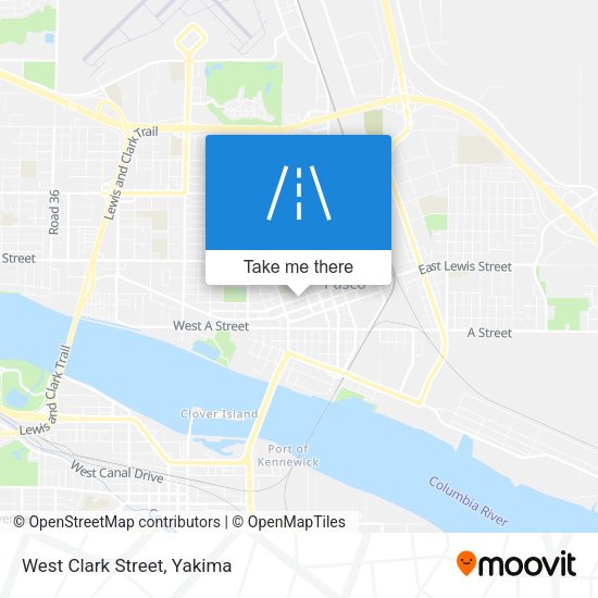 Mapa de West Clark Street