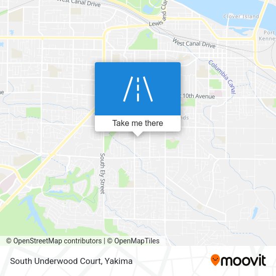 South Underwood Court map