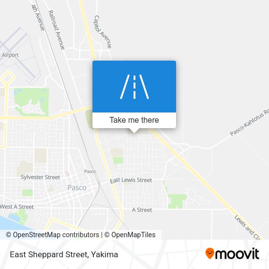 East Sheppard Street map