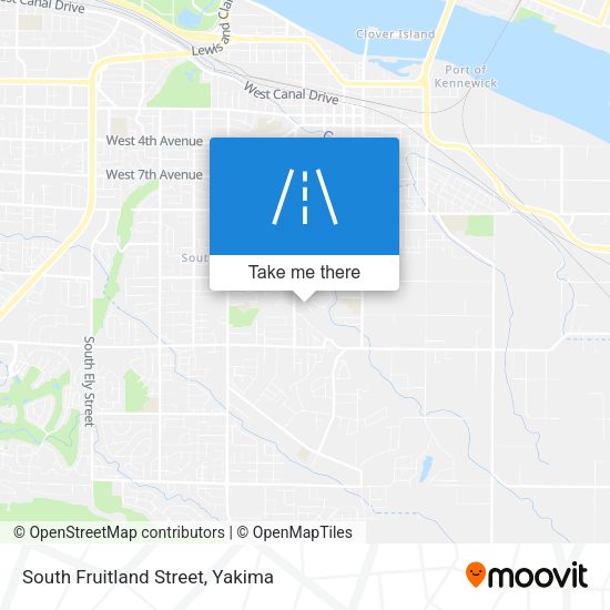 South Fruitland Street map
