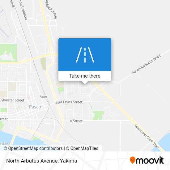 North Arbutus Avenue map