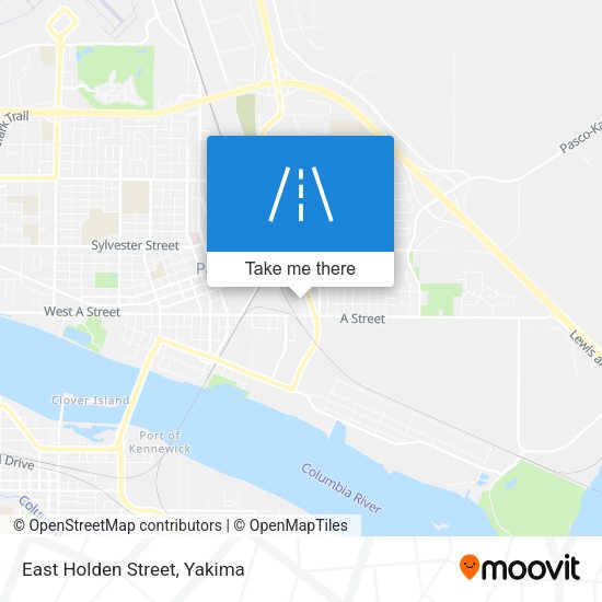 Mapa de East Holden Street