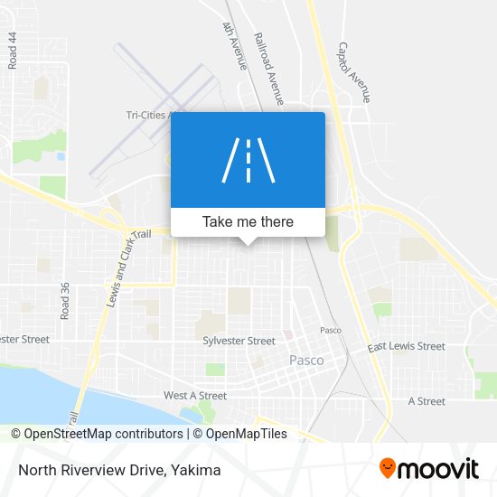 Mapa de North Riverview Drive