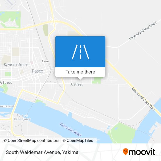 South Waldemar Avenue map