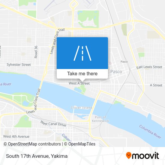 Mapa de South 17th Avenue